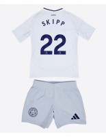 Otroške Nogometnih dresov Leicester City Oliver Skipp #22 Tretji 2024-25 Kratki rokavi (+ hlače)